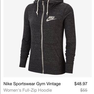 Nike Sportswear Gym Vintage zip up